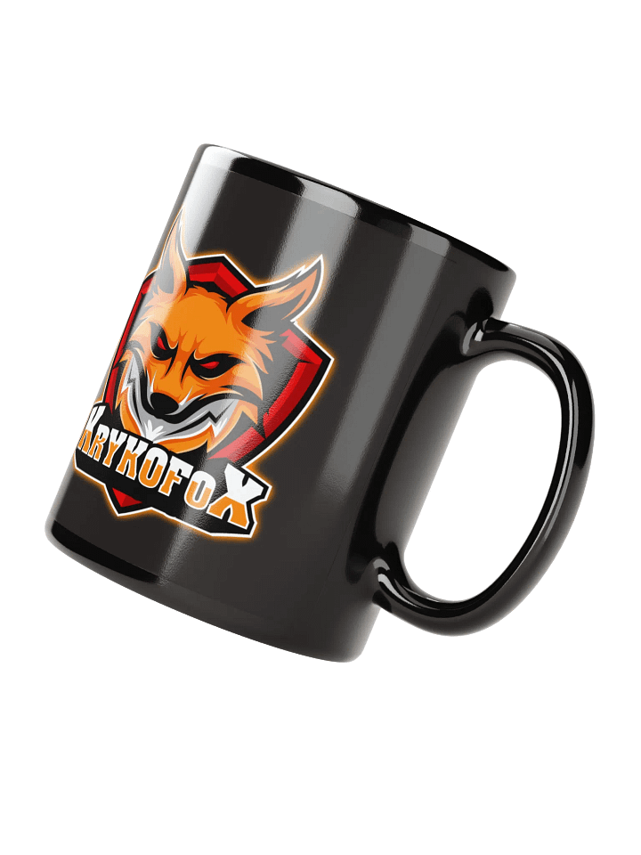 Fox Shield Mug Glossy Black Edition product image (3)
