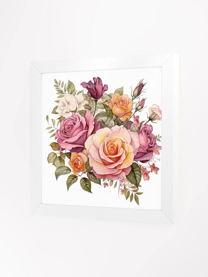 Roses Bouquet Watercolor Wall Art product image (22)
