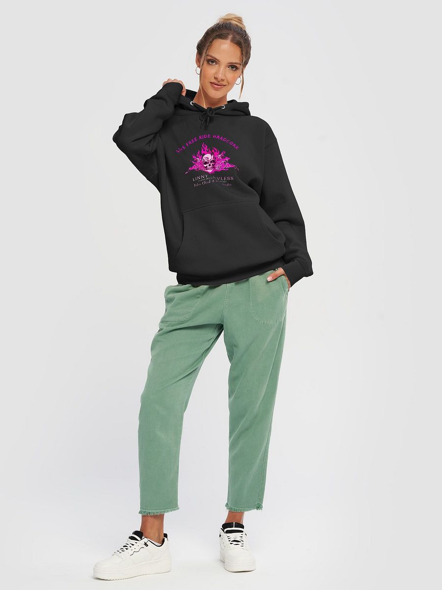 Linny Lawless - Love Free * Ride Hardcore Hoodie product image (5)
