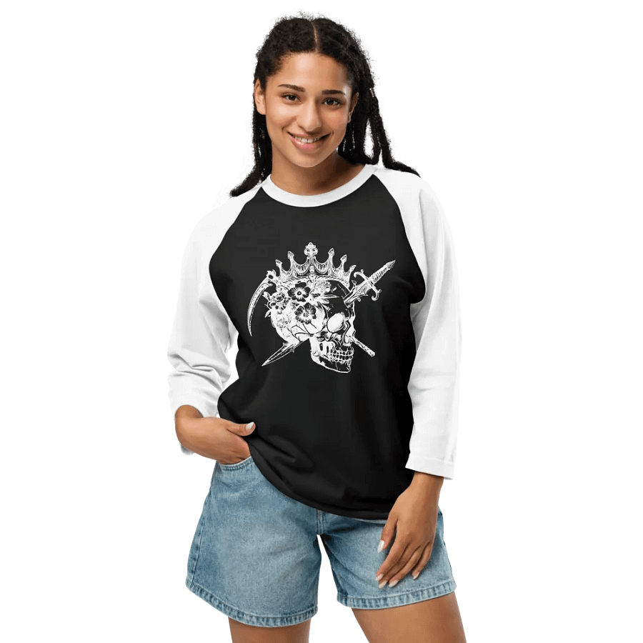 Four Horsemen Logo Fine Jersey Raglan Tee product image (9)