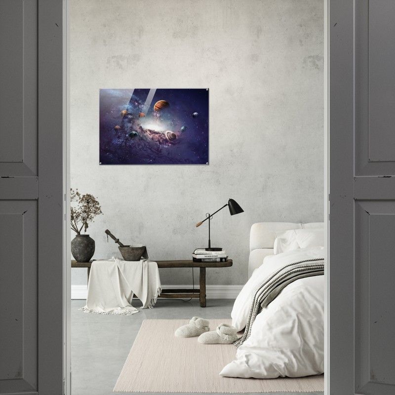 PLANETS GLOSSY ACRYLIC PRINT product image (4)