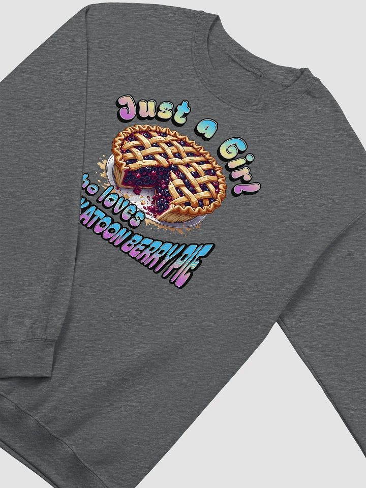 Just A Girl Who Loves Saskatoon Berry Pie Crewneck Sweatshirt product image (4)
