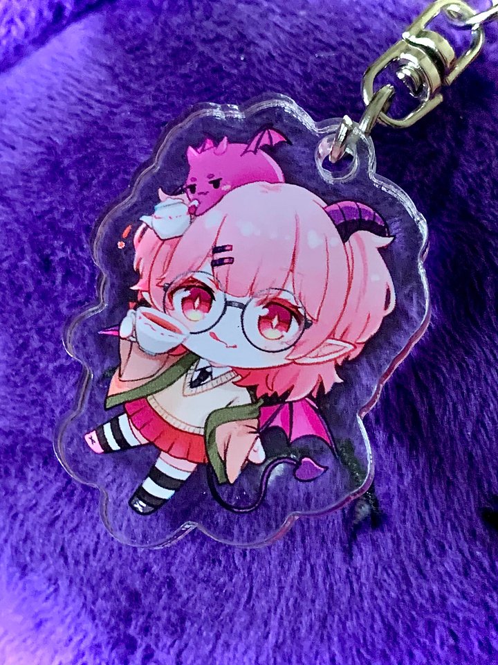 AkuNEET Tea Party Acrylic Keychain product image (1)