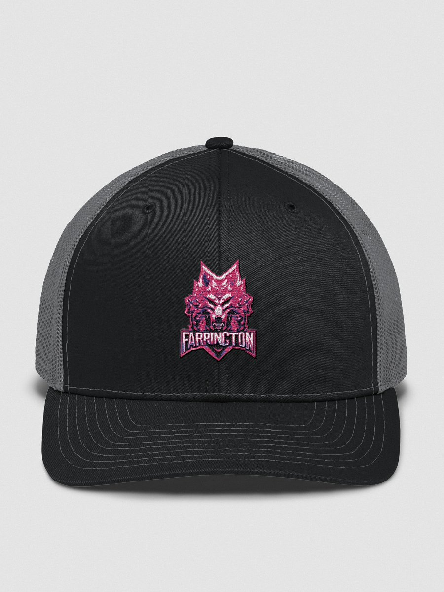 Pinky/Purple Wolf Emblem Trucker Hat product image (2)