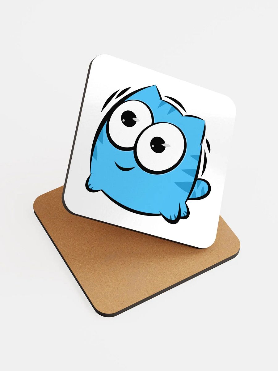 Christopher Heart Glossed Cork Coaster product image (1)