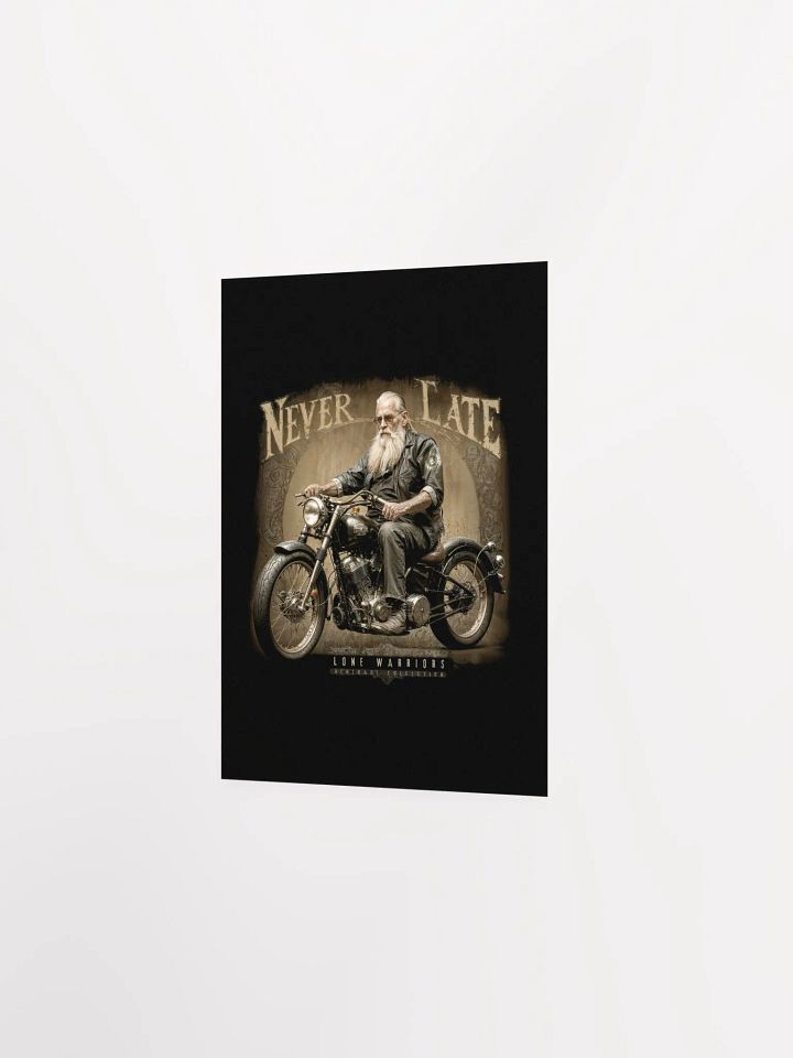 Never Late ( Matte Paper Poster ) product image (2)