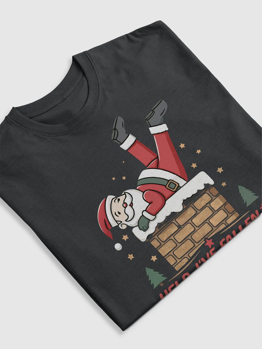 Funny Santa's Chimney Mishap Tee product image (5)