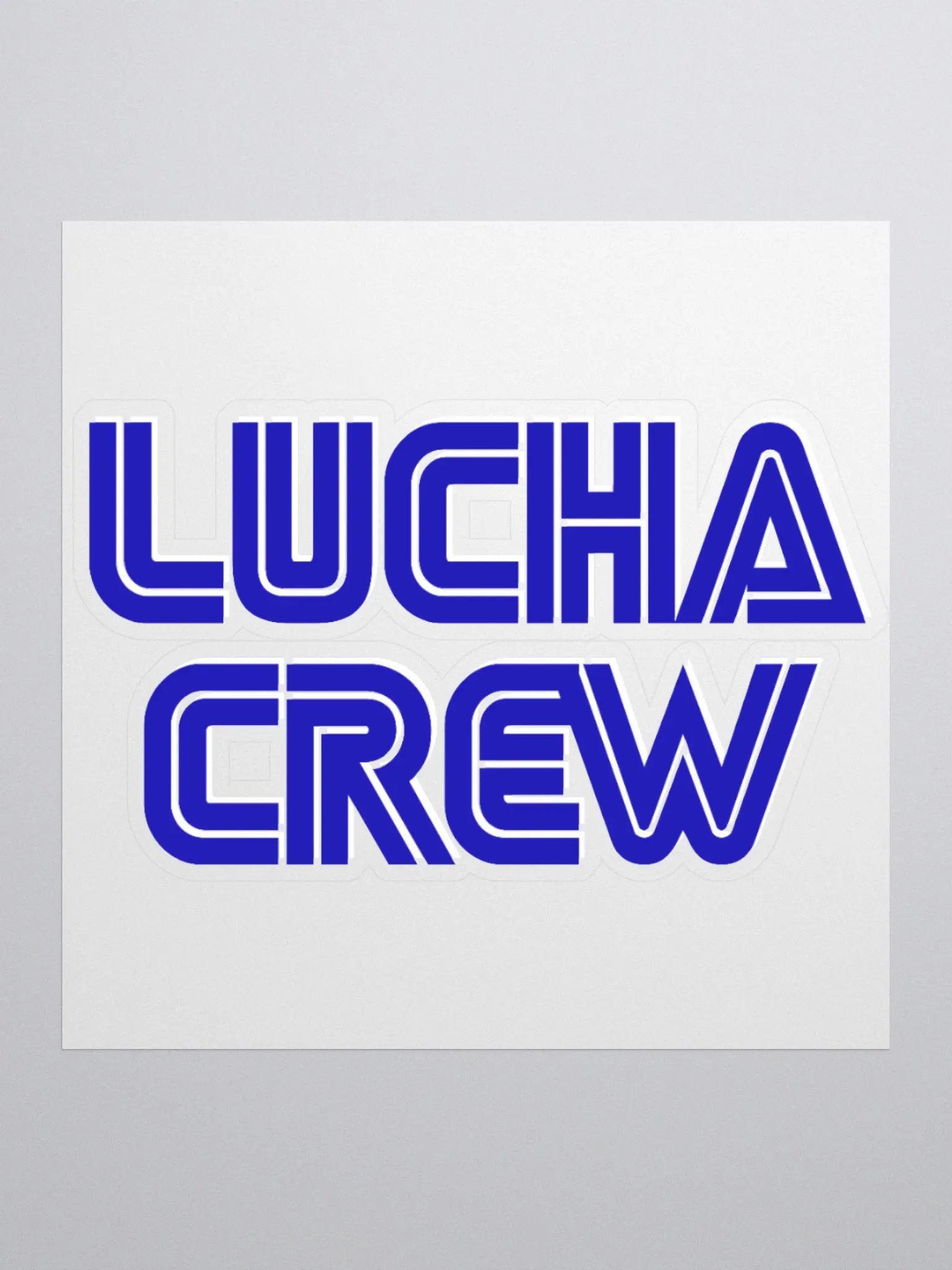 LUCHA CREW sticker basic product image (1)