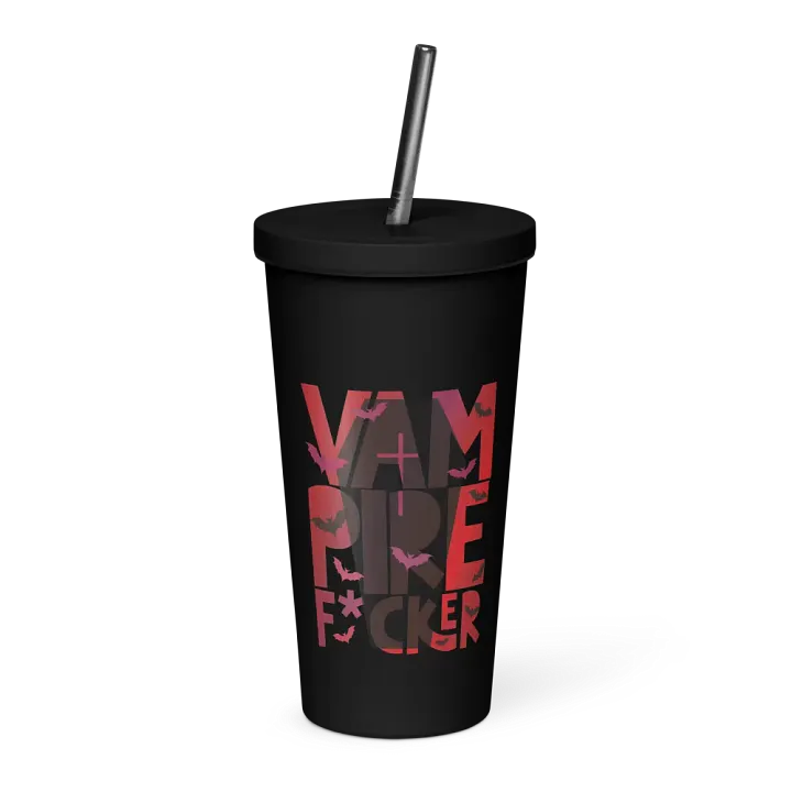 Vampire F*cker Insulated Tumbler (Censored) product image (1)