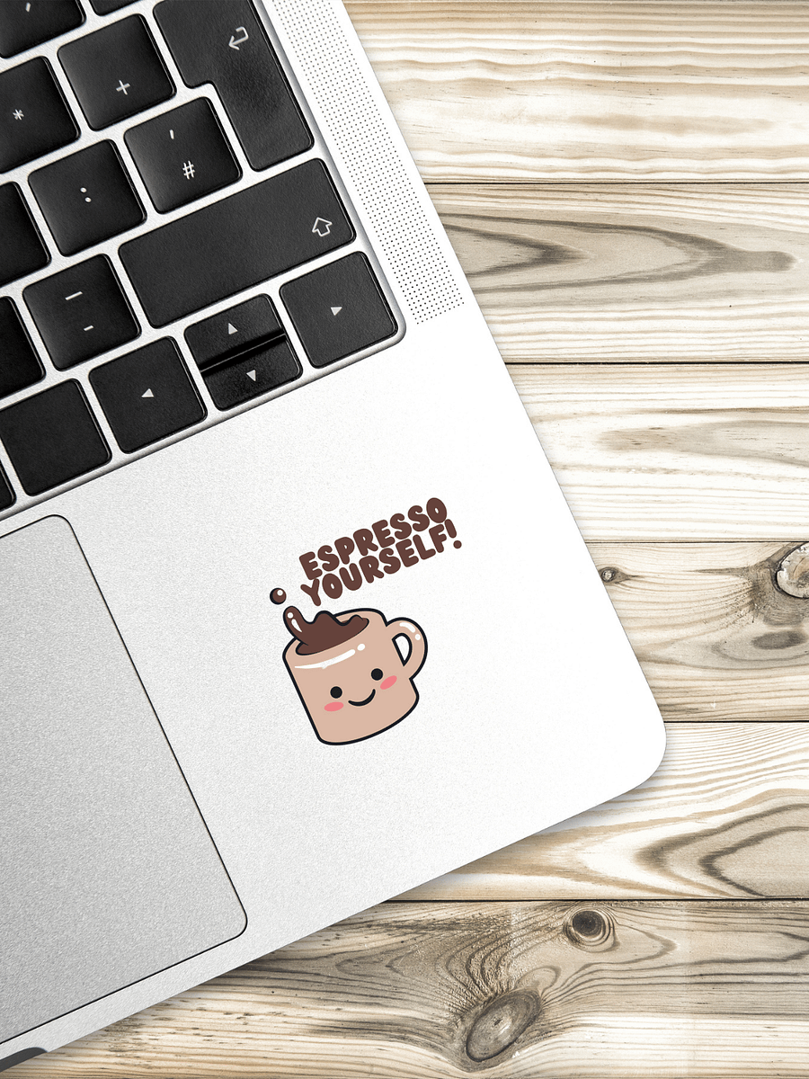 Kawaii Espresso Yourself Sticker product image (2)