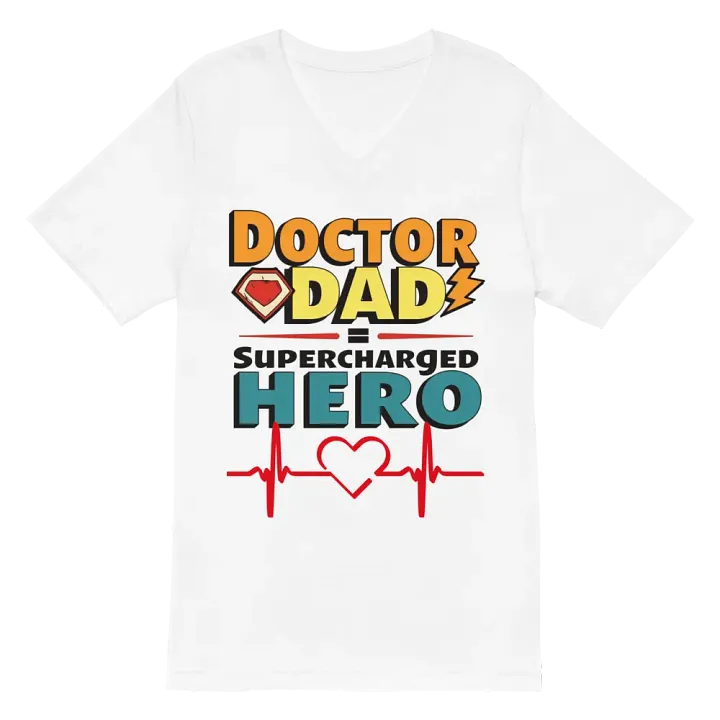 Supercharged Hero V-Neck Tee product image (2)