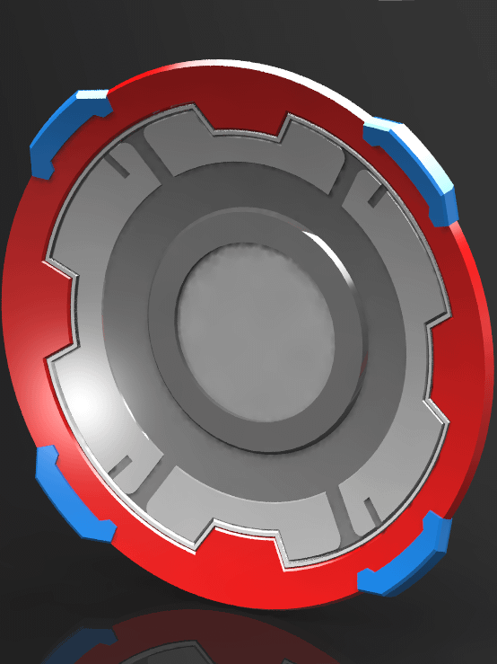 3D File - Captain America Shield from 'Marvel Rivals' product image (3)