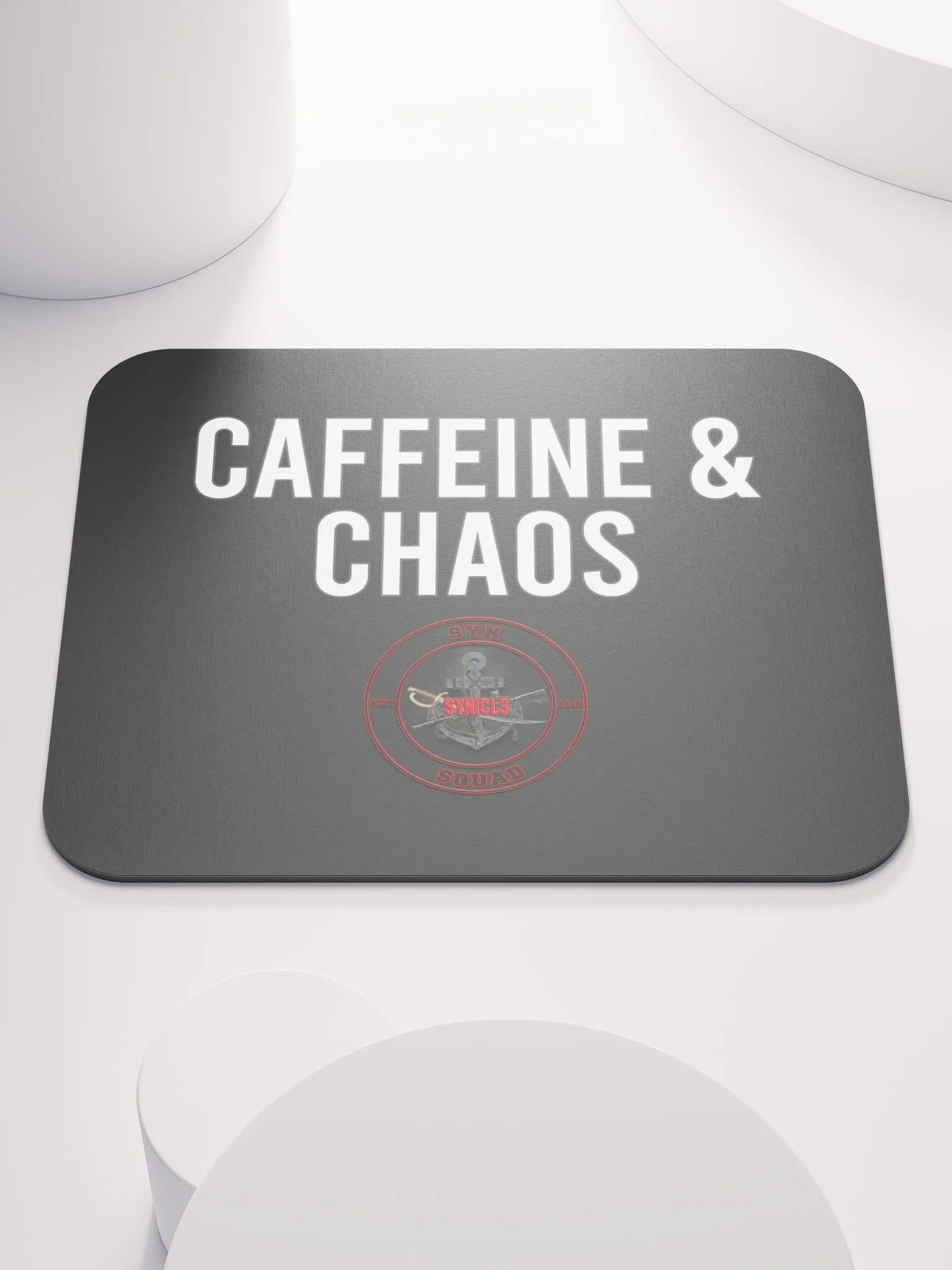 Caffeine & Chaos - Mouse Pad product image (3)
