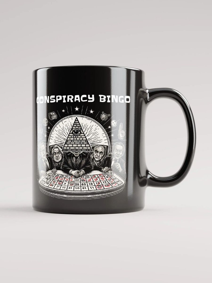 Conspiracy Bingo 2024 Mug - Black product image (1)