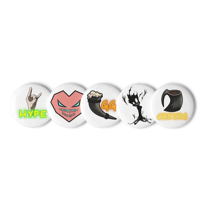 Ol'man Alski Emote Pin Set product image (1)