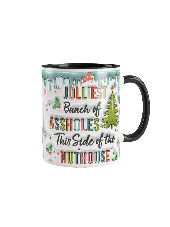 Jolliest Bunch Holiday Mug – Retro Sass Meets Christmas Class! product image (2)