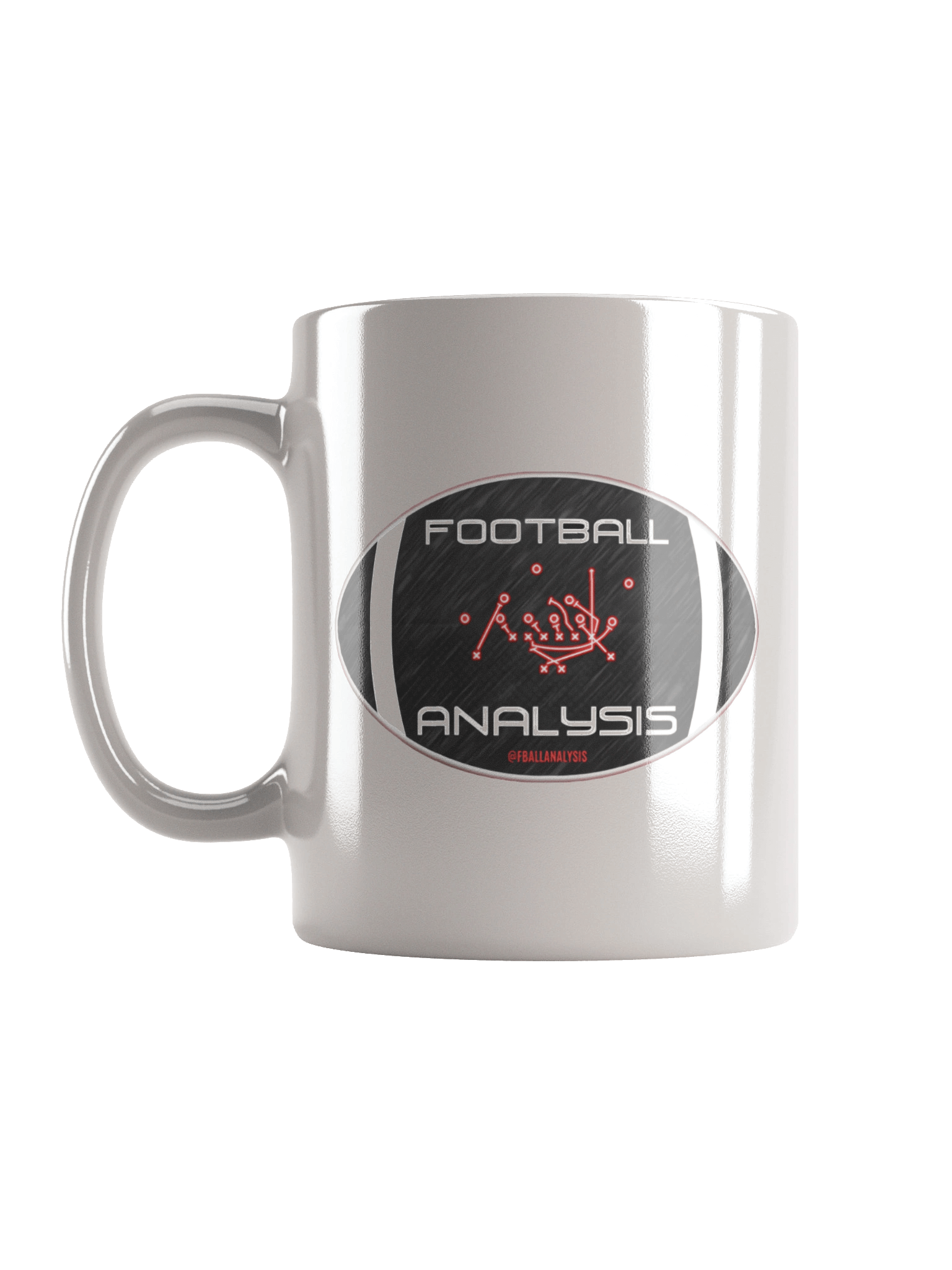 Football Analysis White Glossy Mug product image (1)