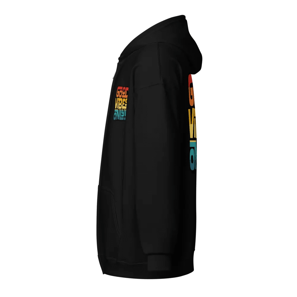 Good Vibes Only Vintage Sunset Zip Hoodie product image (3)
