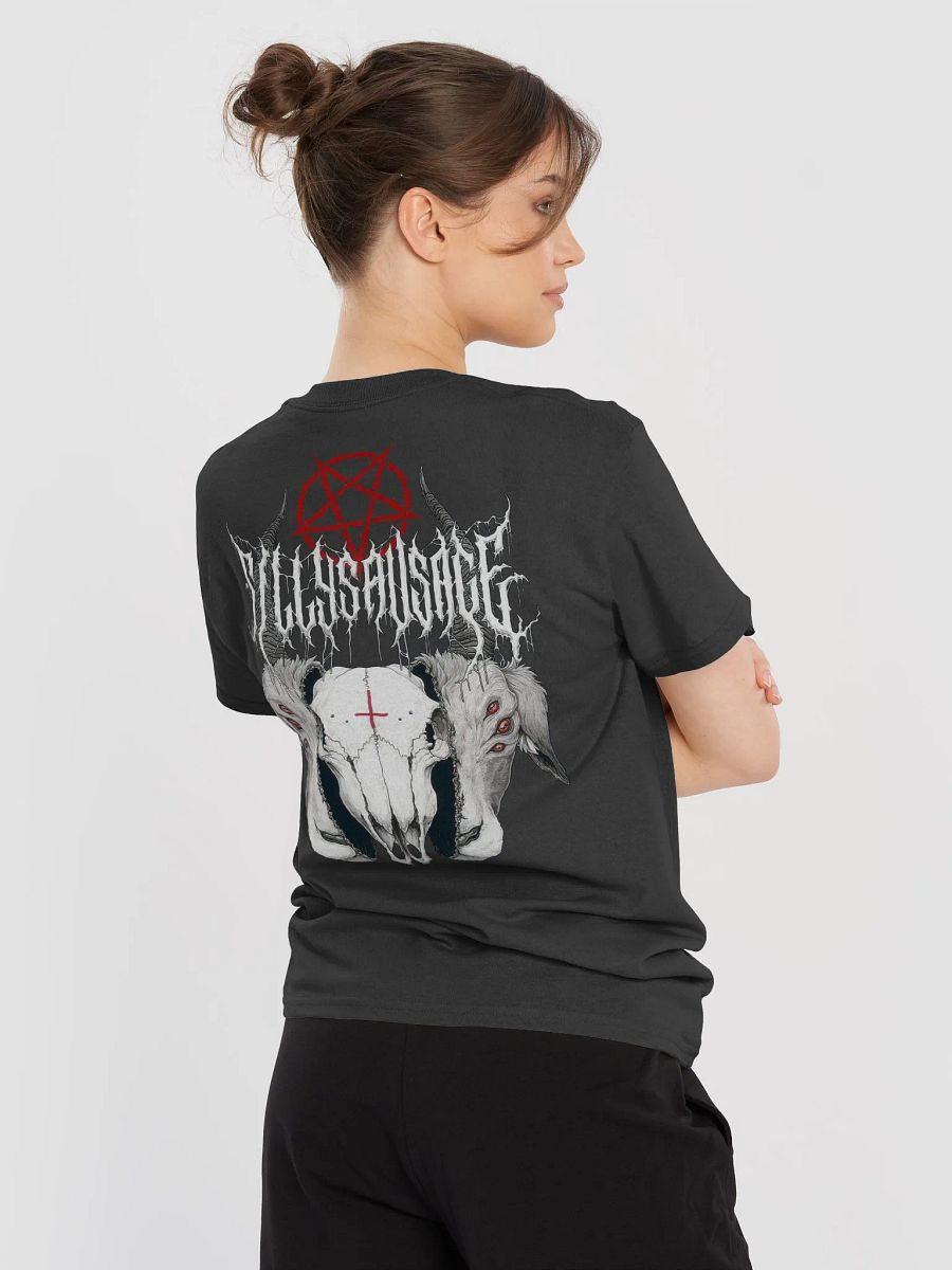 Sillysau5age Deathmetal T-Shirt (red) product image (6)