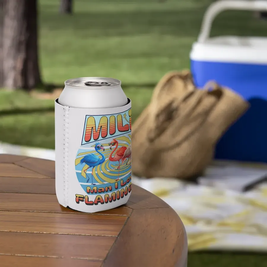 MILF Man I Love Flamingos Can Coozie product image (6)