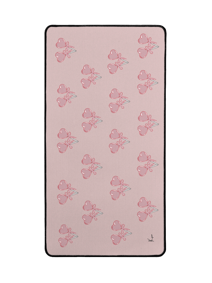 Lollipop Heart-bow | 31.5 x 15.5 in Mousepad product image (2)