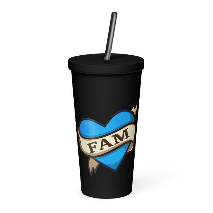 Premium Fam Heart Insulated Tumbler product image (1)