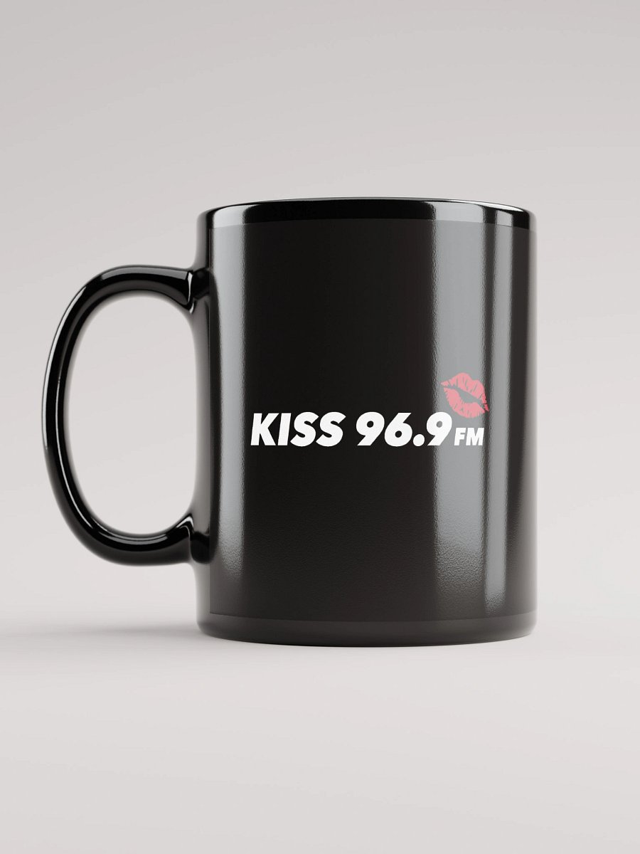 Kiss 969 logo black coffee mug product image (11)