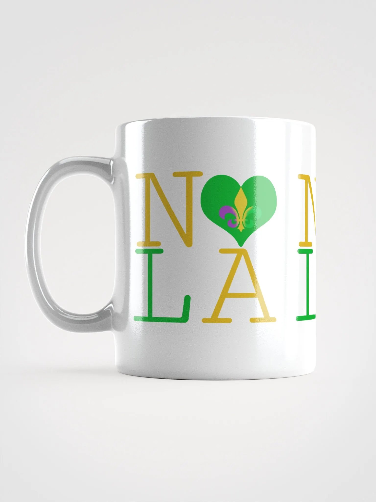 I LOVE NOLA **BIGSHOT MUG** (MARDI GRAS 2) product image (16)