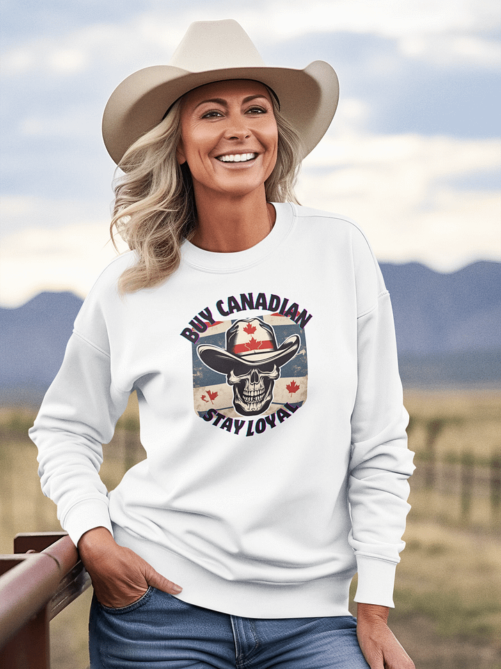 Maple Skull Cowboy Sweatshirt product image (22)