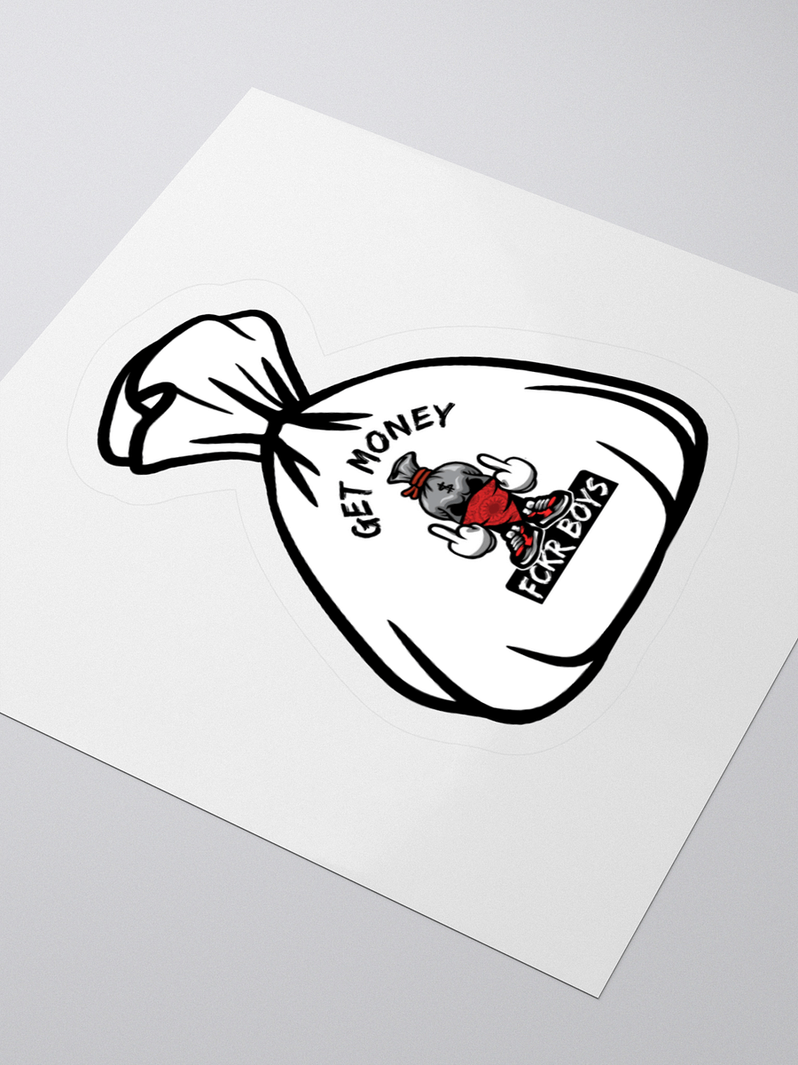 GET MONEY FCKR BOY Stickers product image (3)