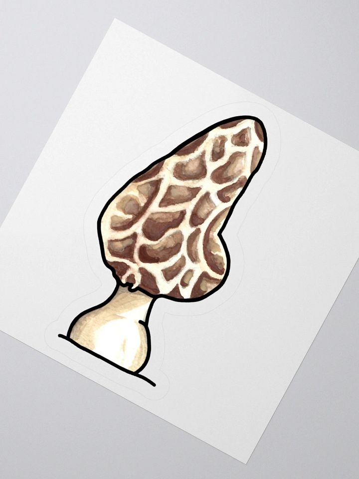 Linus's Morel Mushie Sticker product image (6)