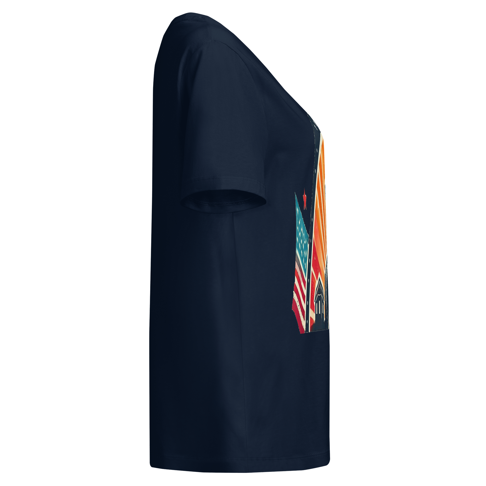Freedom Salute Women's Organic T-Shirt product image (4)