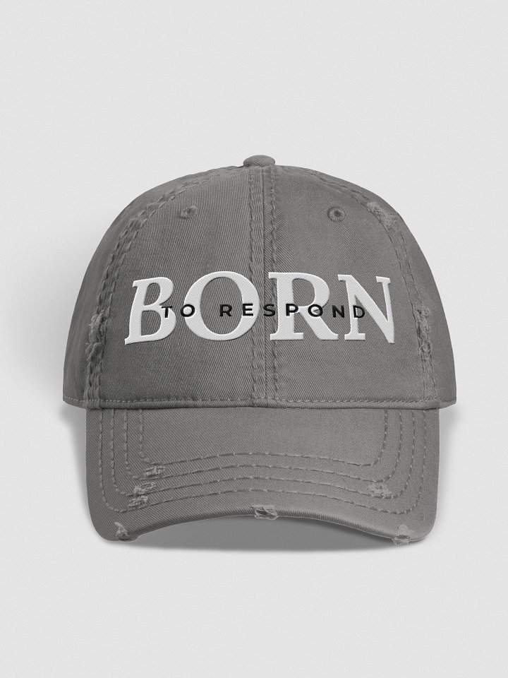 Born to Respond Generator Hat (Gray) product image (1)