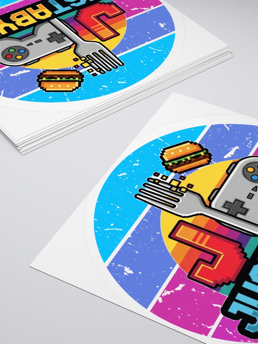 Just A Byte Kiss Cut Sticker product image (4)