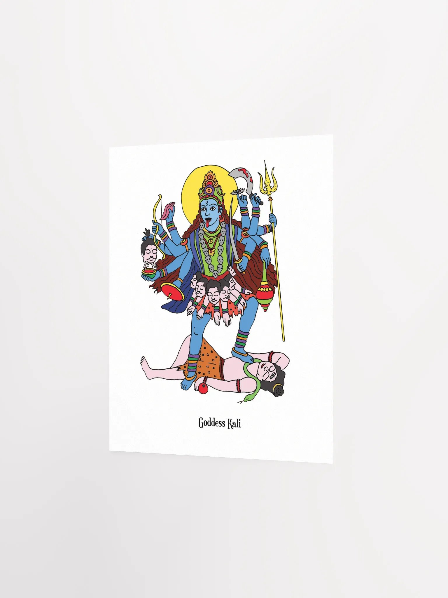 Goddess Kali 8x10 Print product image (2)