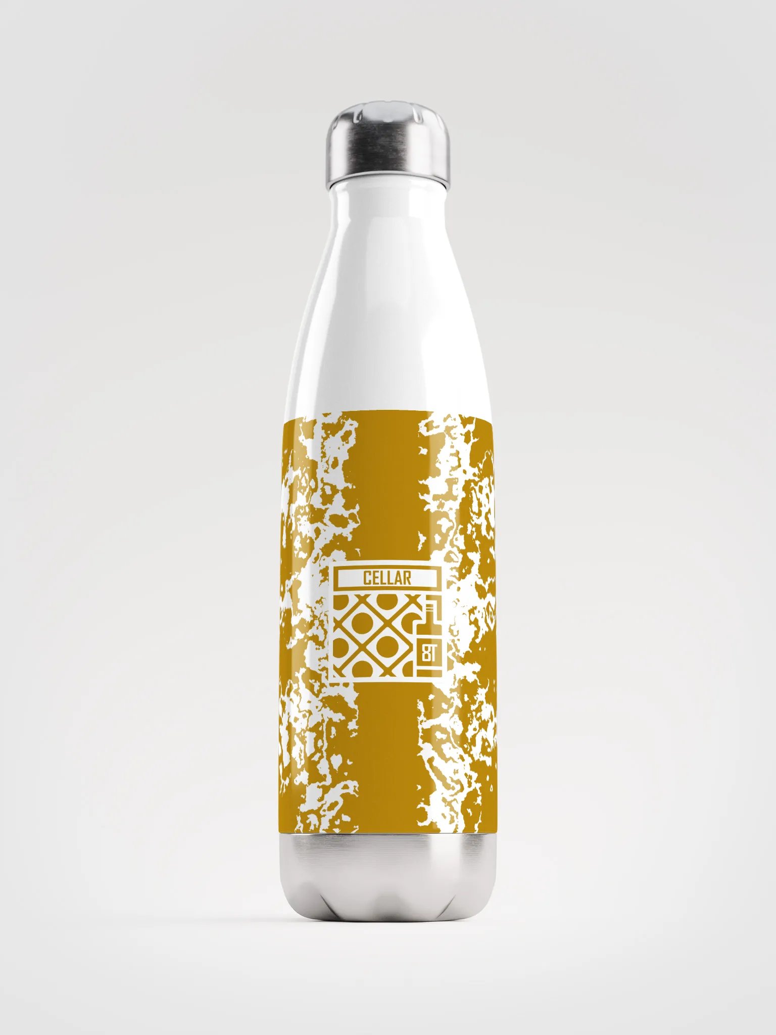 Cellar 8T Whisky - Smoked Honey Gold - Stainless Steel Water Bottle product image (1)