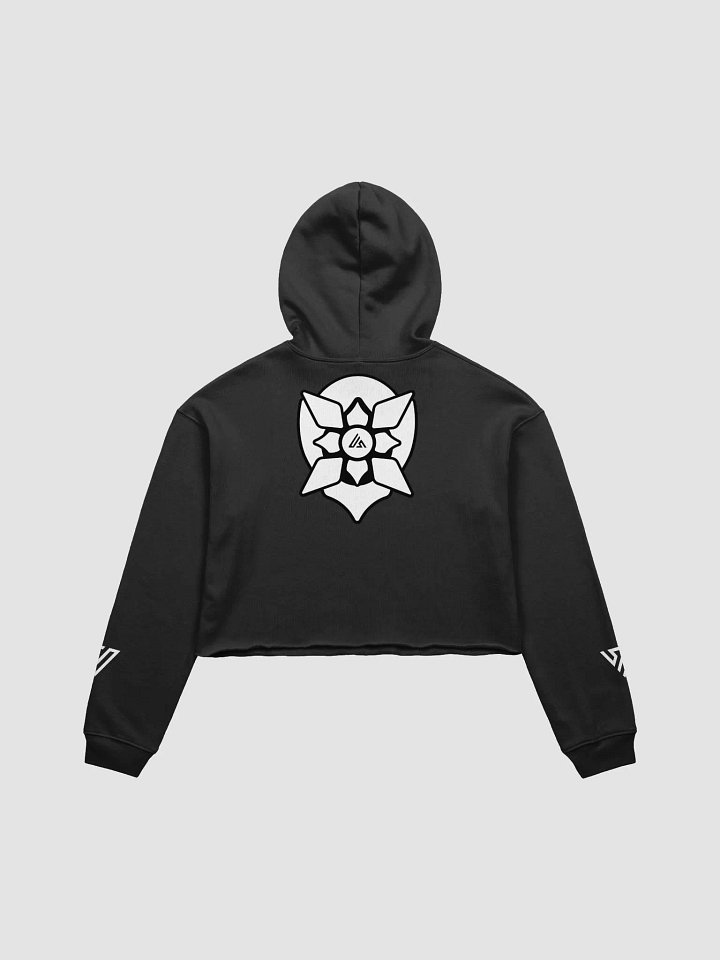 Black Cyber Arkiden Crop Hoodie product image (2)