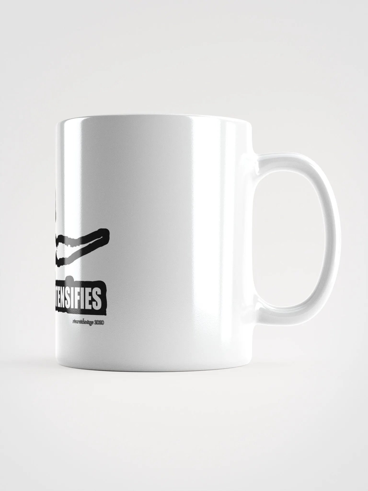 Moustache Intensifies (Mug) product image (1)