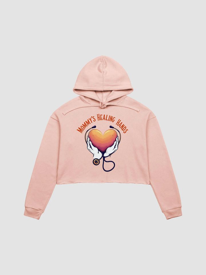 Mommy's Healing Hands Crop Hoodie product image (2)