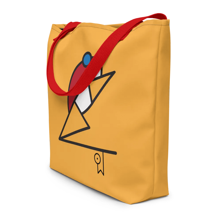 Bau Frog Icon / MO Tote Bag / Yellow product image (8)