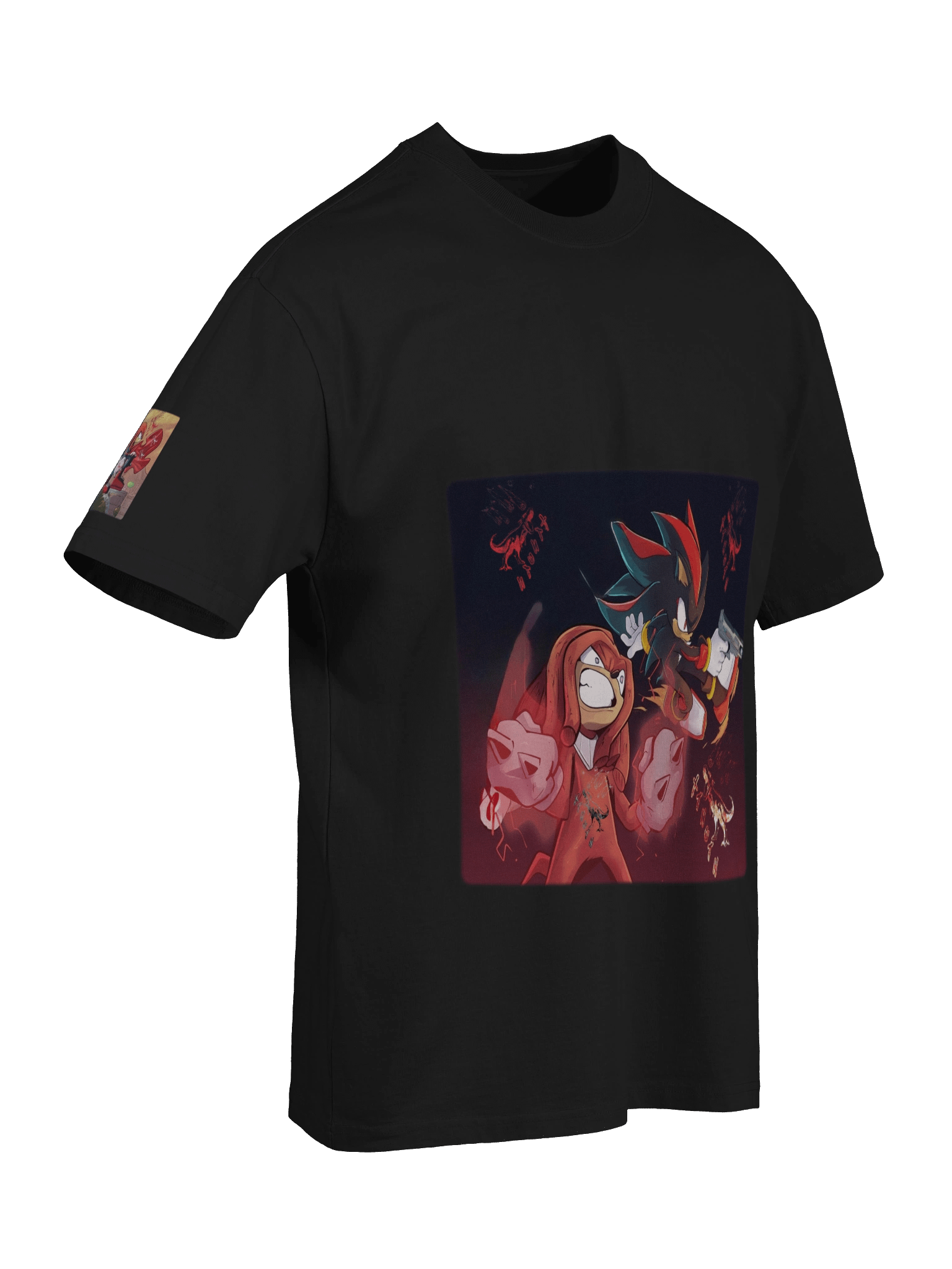 there's not a bull that cant be rode or a cowboy that cant be throwed shadow hedgehog shirt product image (7)