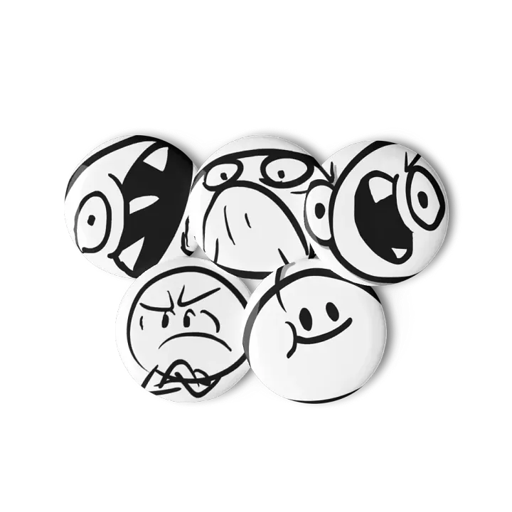 Eggheads Pin Buttons Set product image (1)