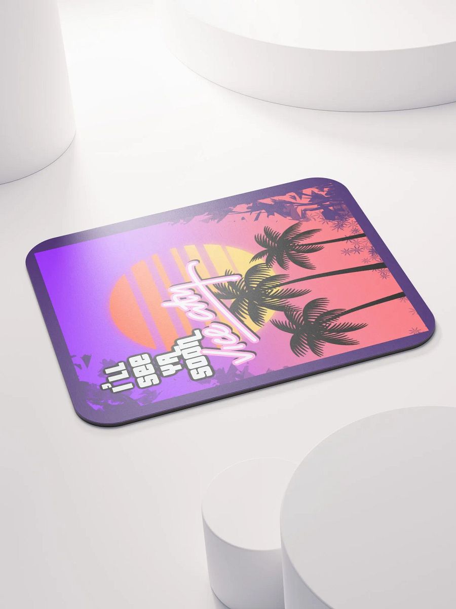 Welcome back to Vice City Mousepad product image (4)