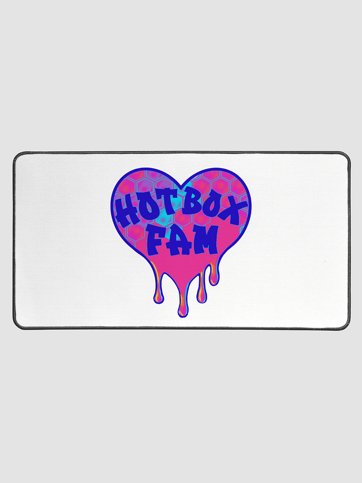 HOT BOX FAM COLOR POP HONEY COMB LOGO DESK MAT product image (1)