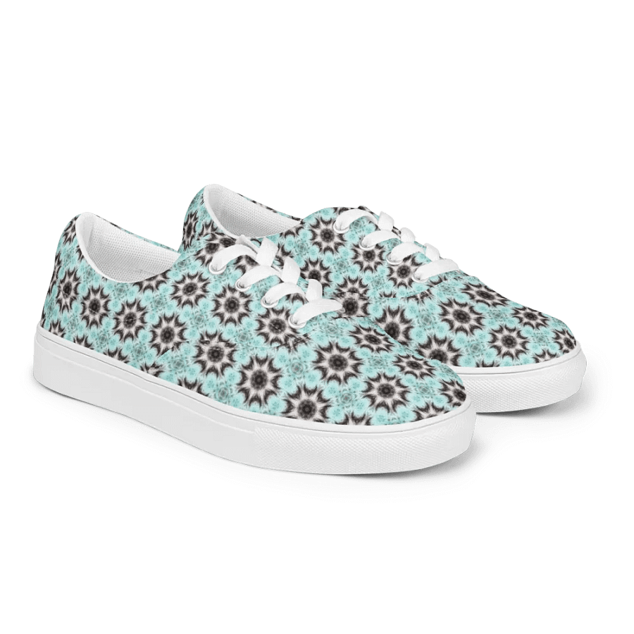 Symmetry in Bloom Canvas Shoes product image (9)