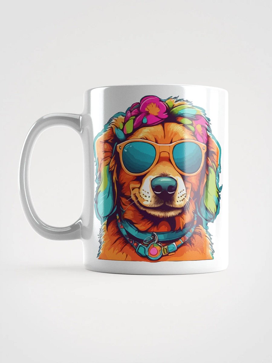 Hippie Dog 4 , Mug product image (12)