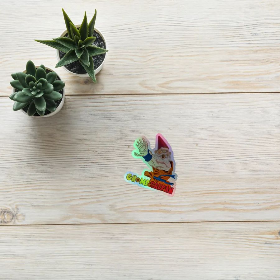 Gnome Saiyan Holo Sticker product image (10)