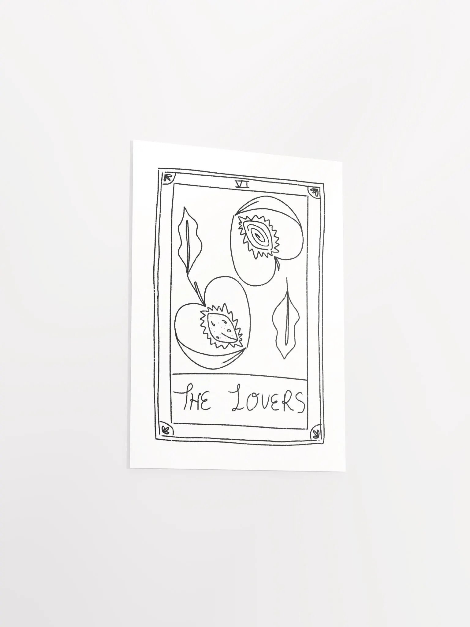 The Peach Lovers Art Print product image (3)