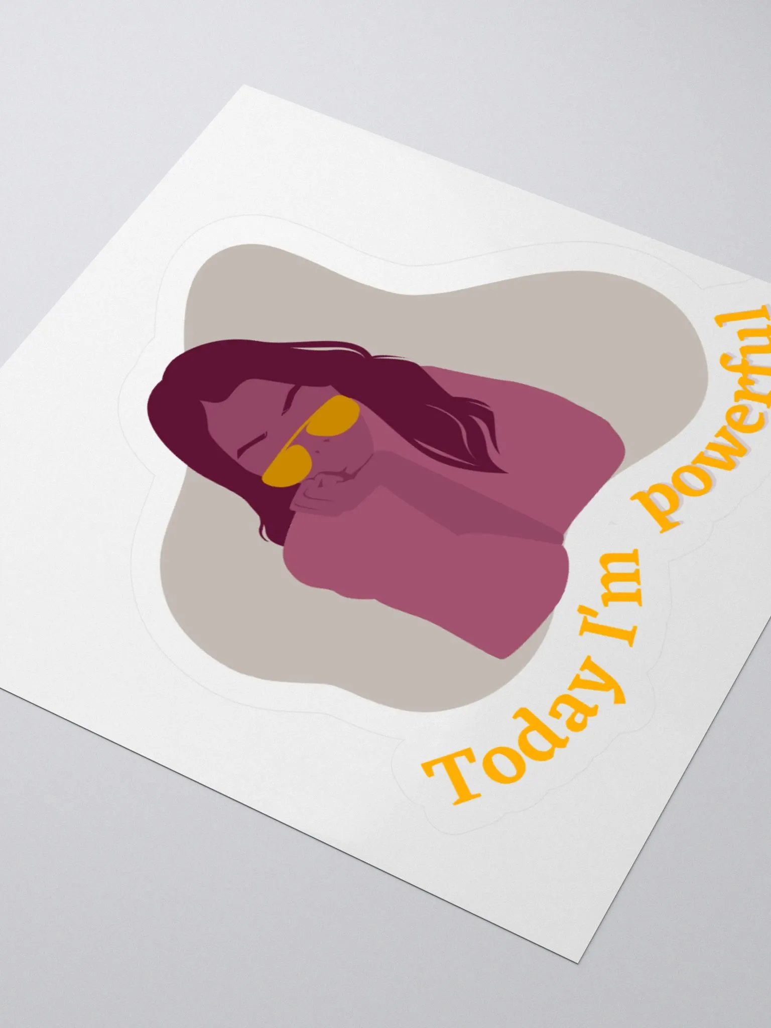 Today I'm Powerful sticker product image (3)