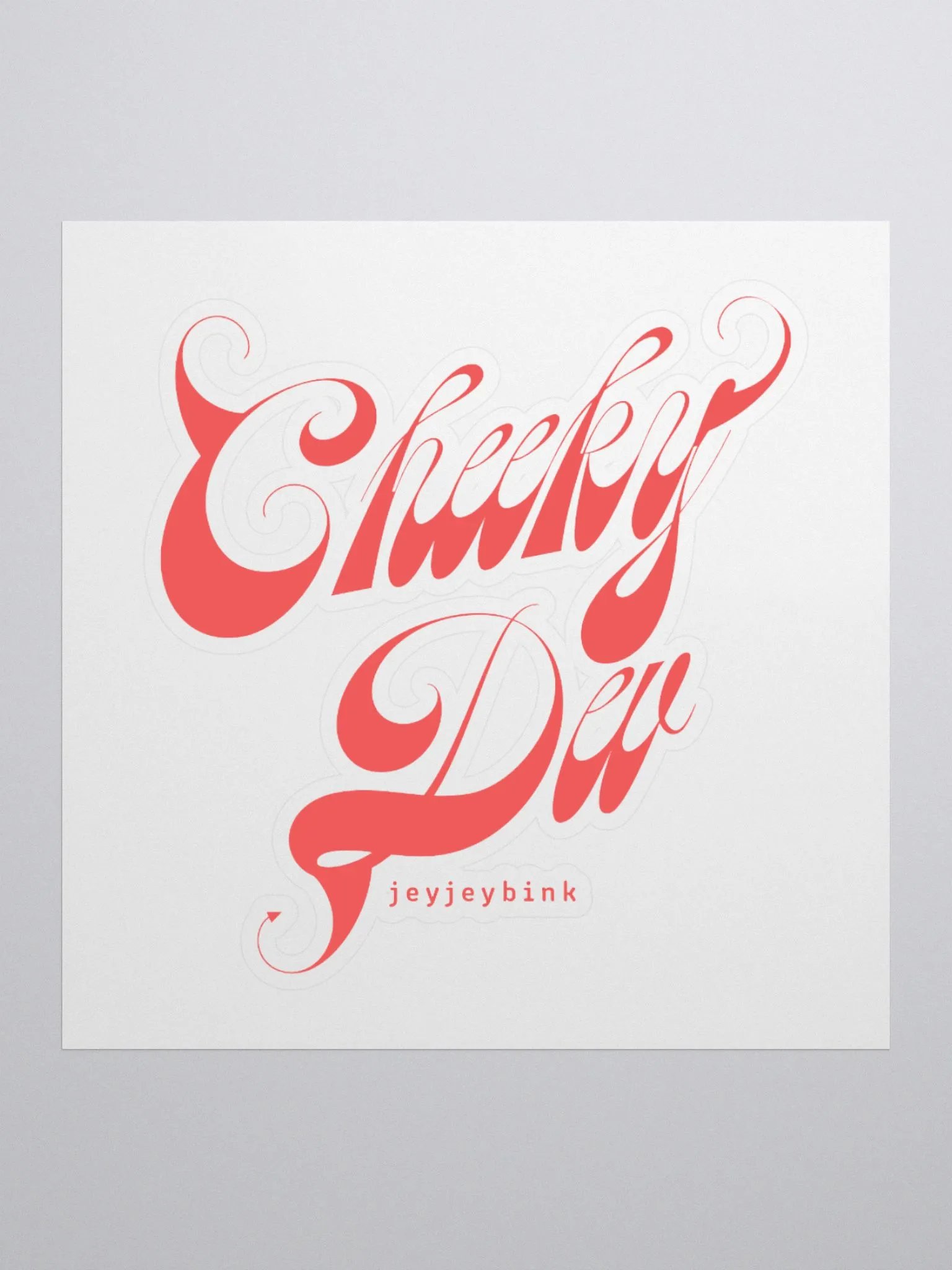 Cheeky Dev Sticker product image (2)